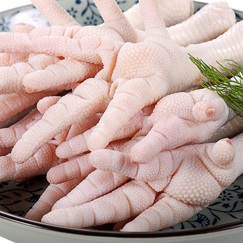 鸡爪冷冻鸡脚多肉大爪24斤靓爪