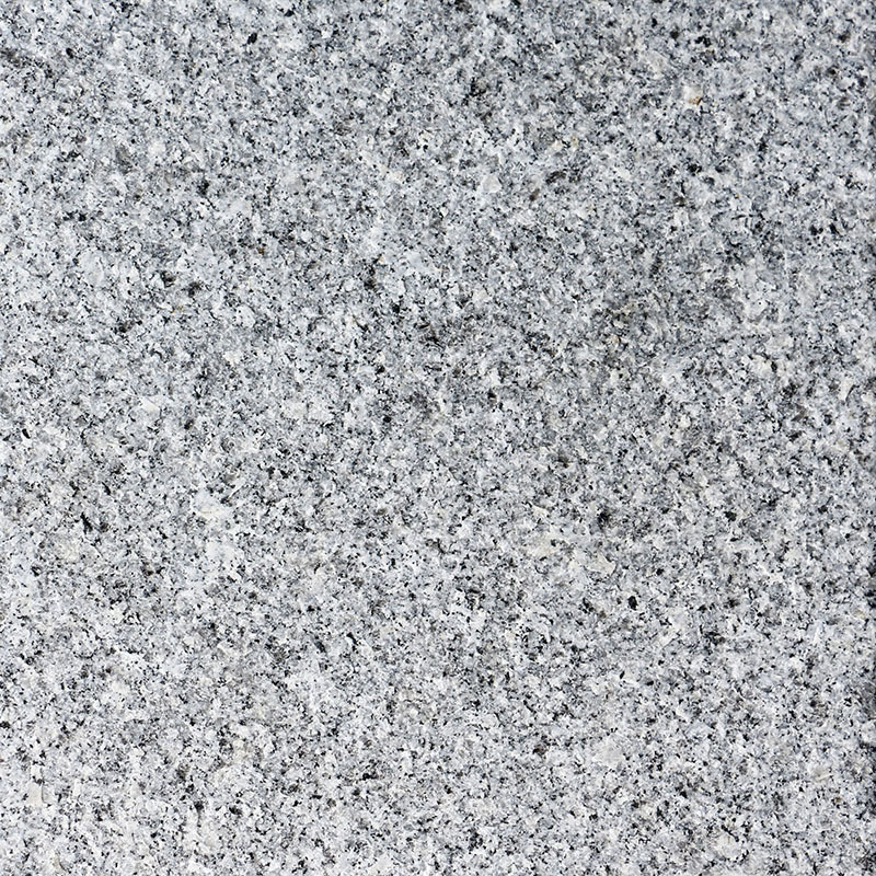 山东白麻火烧面 外墙面干挂石材光面幕墙 芝麻白大理石荔枝面