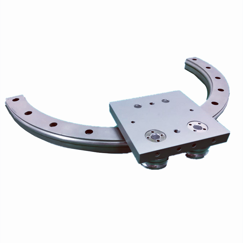 环形导轨滑块 弧形导轨 曲线滑动 圆弧滚轮导轨厂家定制