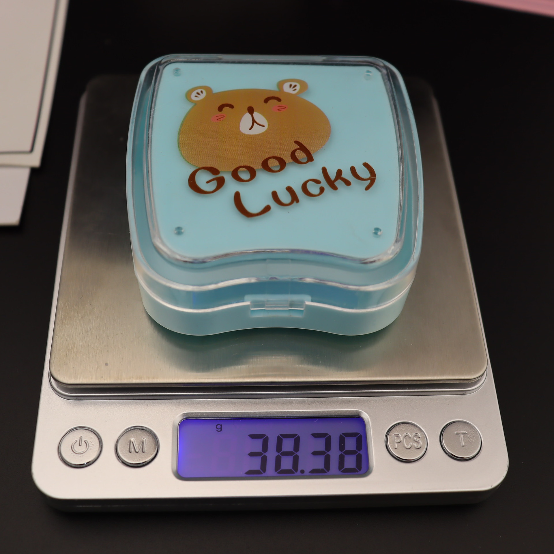 厂家直销正方形超可爱便携带镜子饰品小东西收纳盒