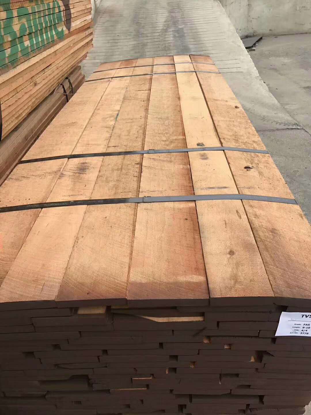 现货厂供樱桃木 不易劈裂进樱桃木 可定制樱桃木材板厂家批发