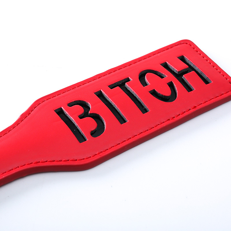 情趣手拍 成人夫妻调情皮革字母手拍 男女调教打屁股情趣玩具用品