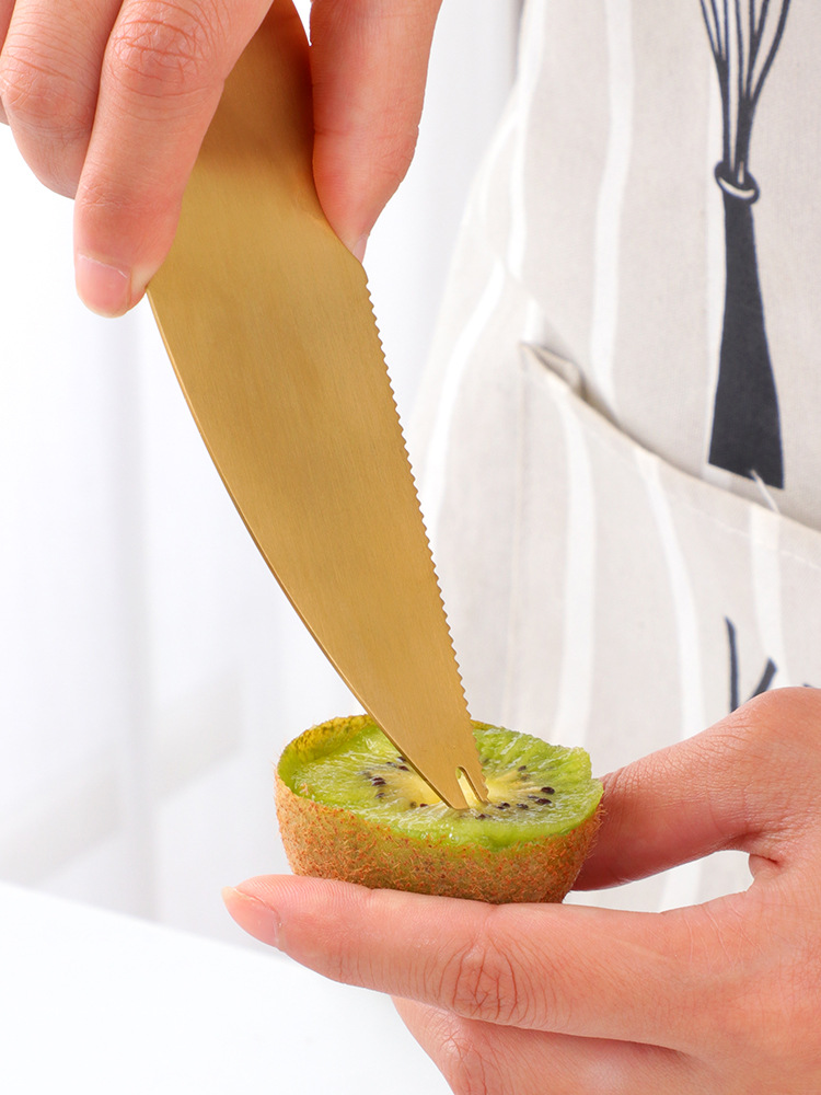 不锈钢百香果切果器 猕猴桃勺水果切小工具开果器