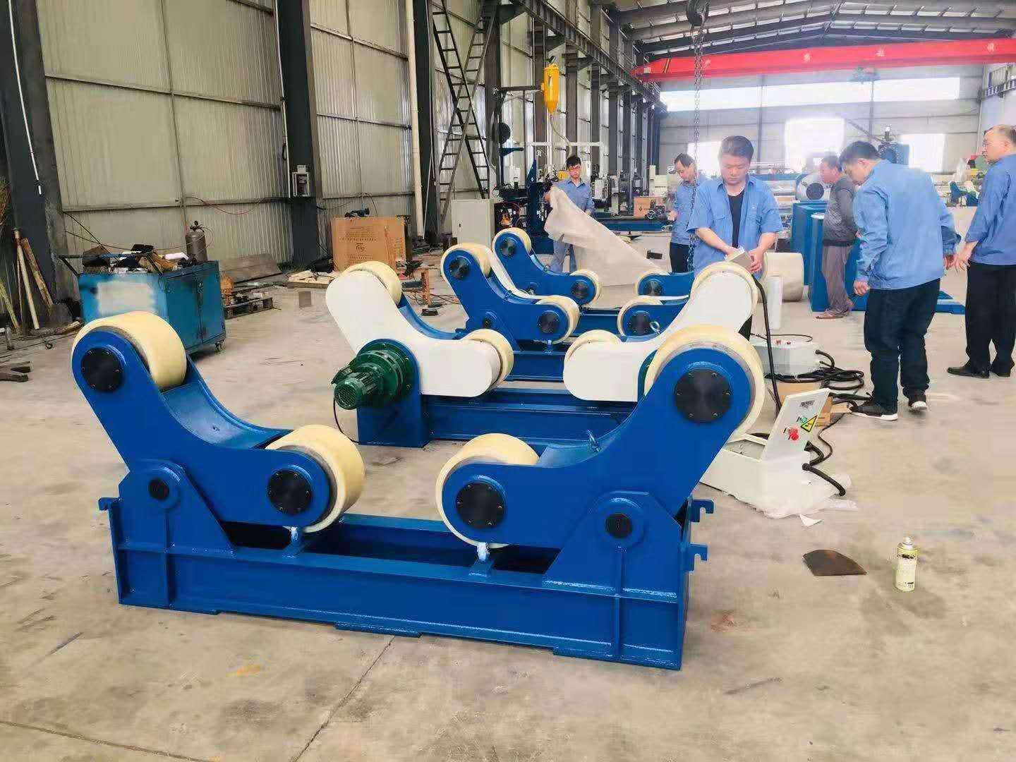 自调式焊接滚轮架 10吨20吨30吨 圆管焊接支架 变频调速