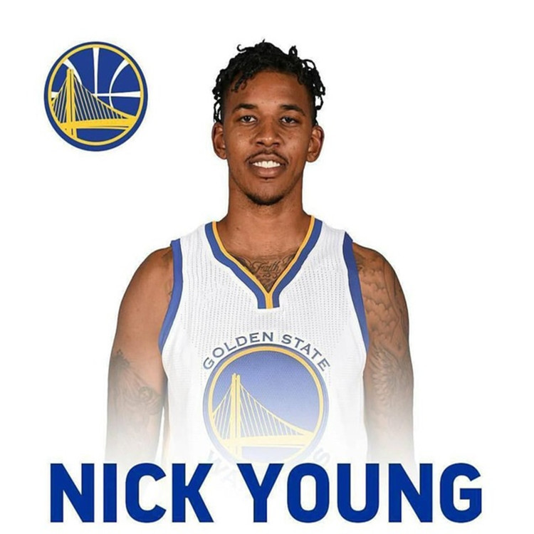 勇士队6号篮球球星尼克杨签名加厚签名款运动手环手腕带科比库里