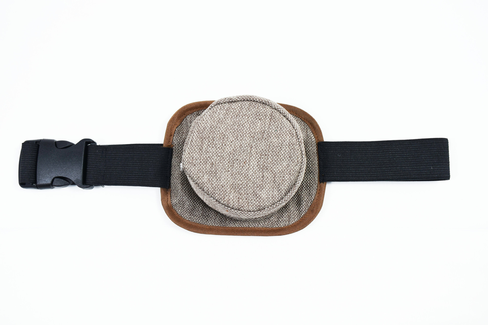 佑嘉布艺 纯铜随身灸 艾灸盒布套无烟颈肩四联灸衣 艾灸布套批发