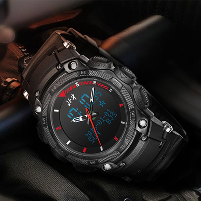 北斗手表ta206j卫星定位表户外运动表登山石英表骑行男表