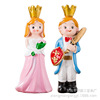 new pattern The Little Princess Princeling Cake Decoration Wedding Home Decoration resin technology baking ornament Small ornaments