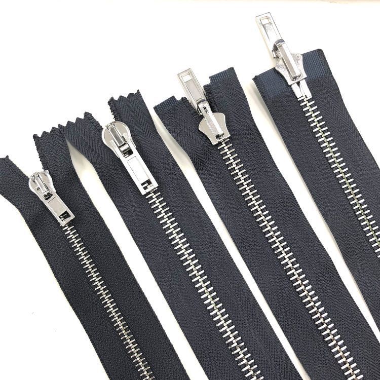 raccagni拉链 8号欧牙开尾金属拉链闭尾 瑞士牙外套卫衣拉链厂家