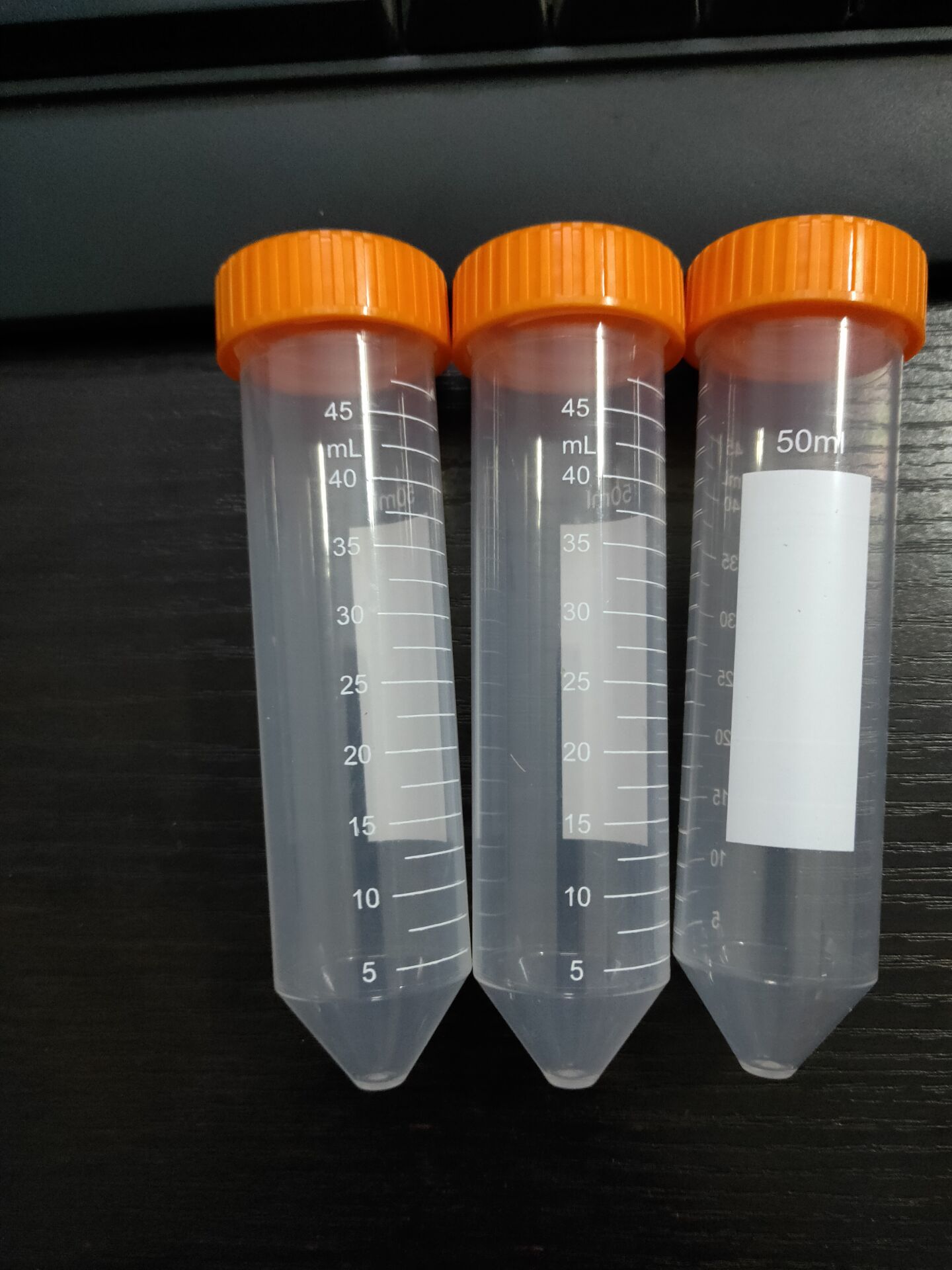 厂家直销50ml螺口尖底离心管ep管带刻度 耐高温强酸