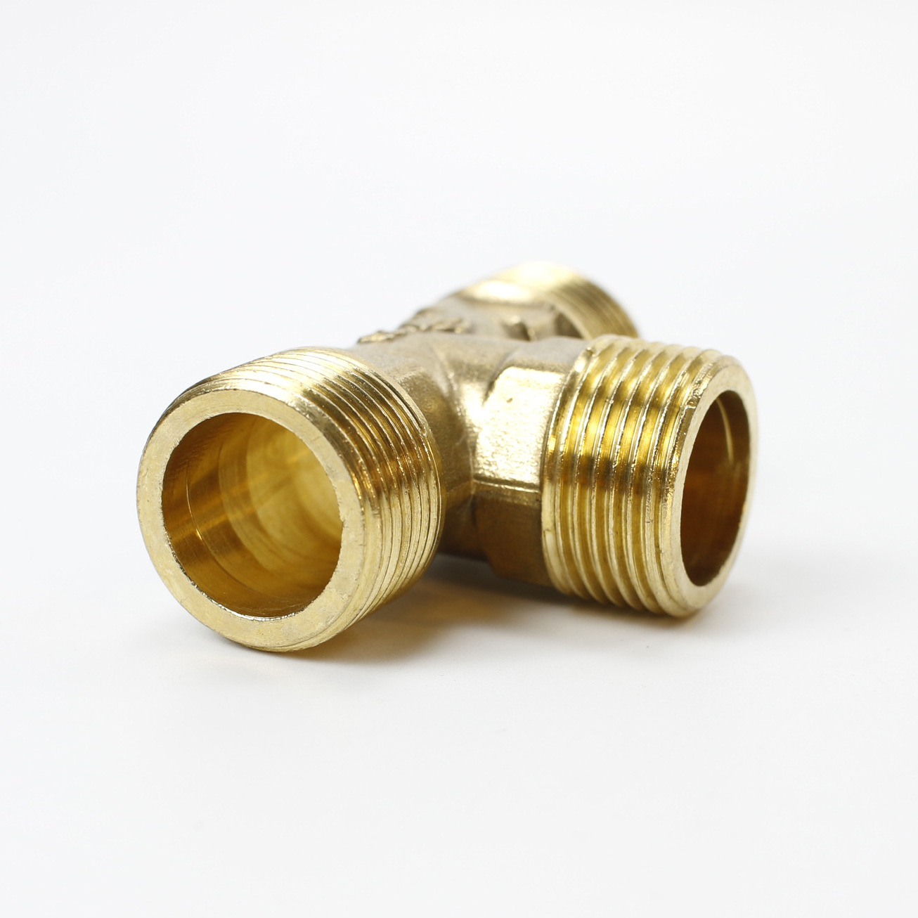 1/2铜外丝三通 外丝接头水暖配件管件厂家直销 来图来样加工定制