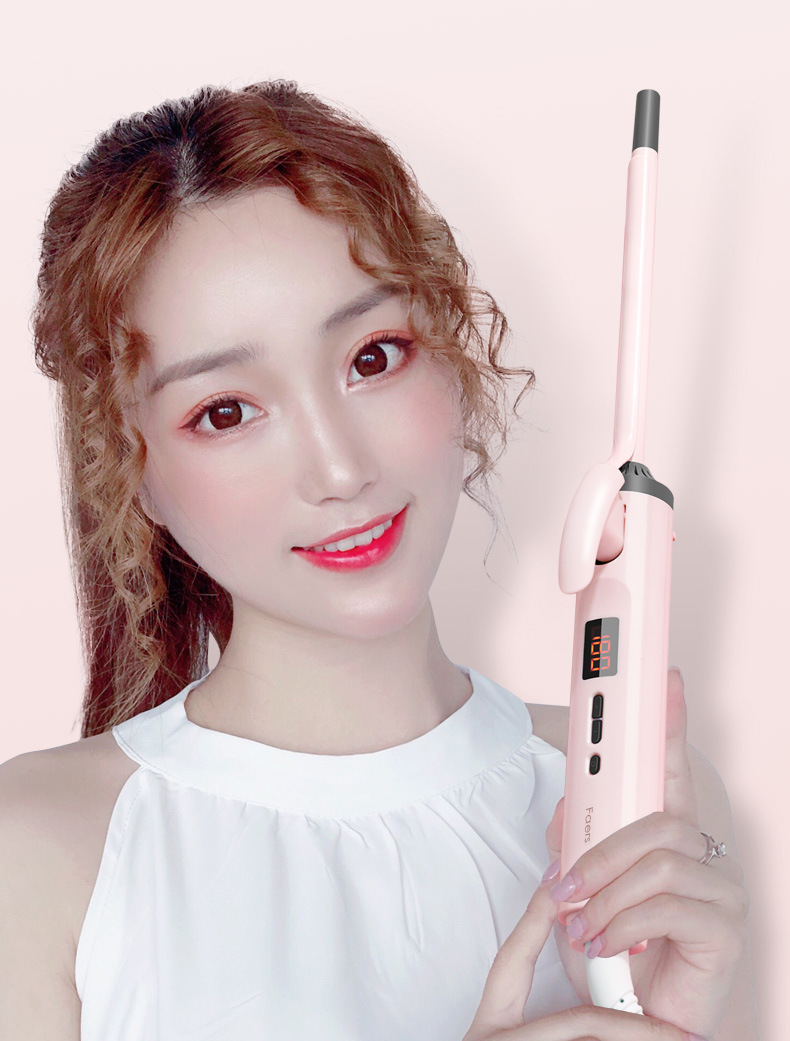 卷发器,直发器-卷发棒超细迷你9mm小号泡面蓬松羊毛卷卷发神器女神梨