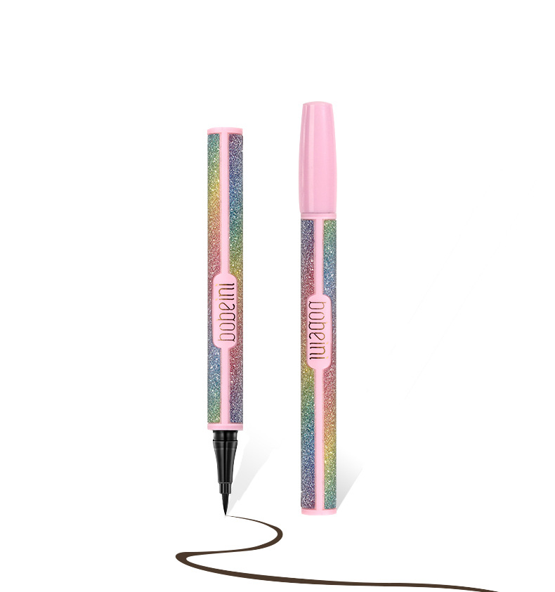 星空眼线笔 柏贝妮星空璀璨眼线液笔防水极细持久不晕染不易脱色