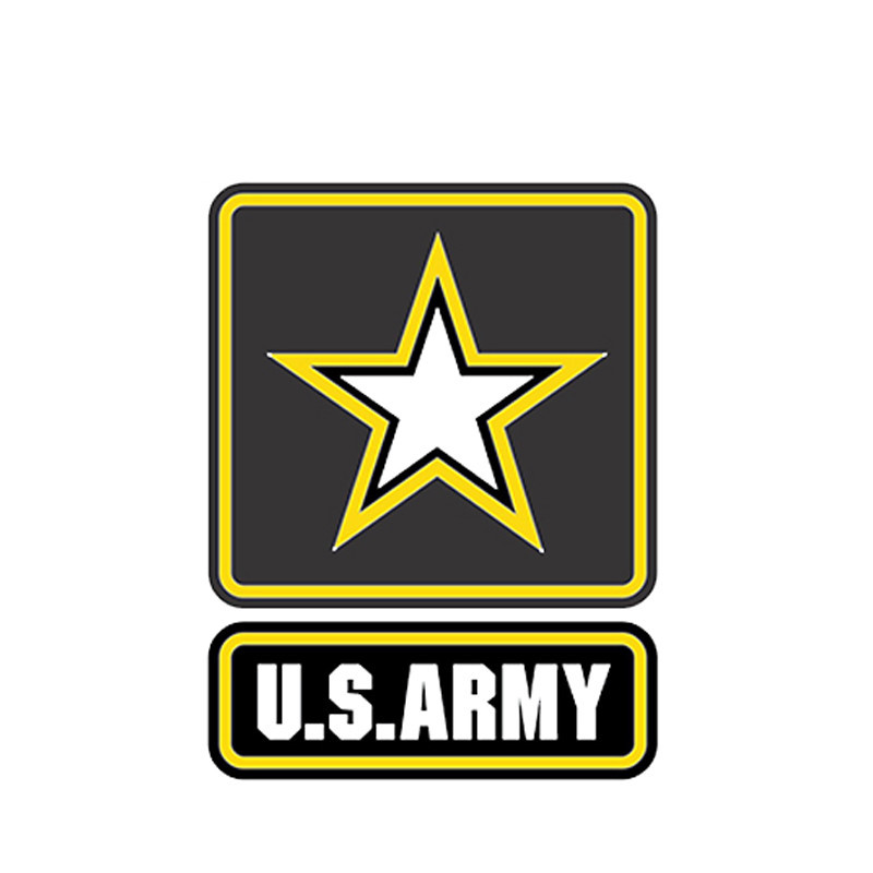 aliauto创意个性车贴美国陆军汽车贴花乙烯基贴纸防水13x10cm