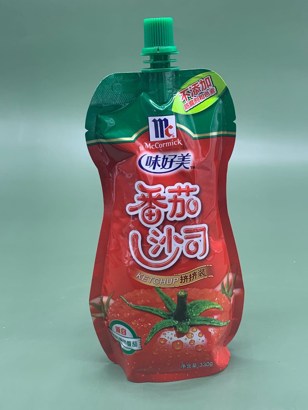 味好美番茄沙司挤挤装330g薯条手抓饼意粉意面披萨蘸酱料