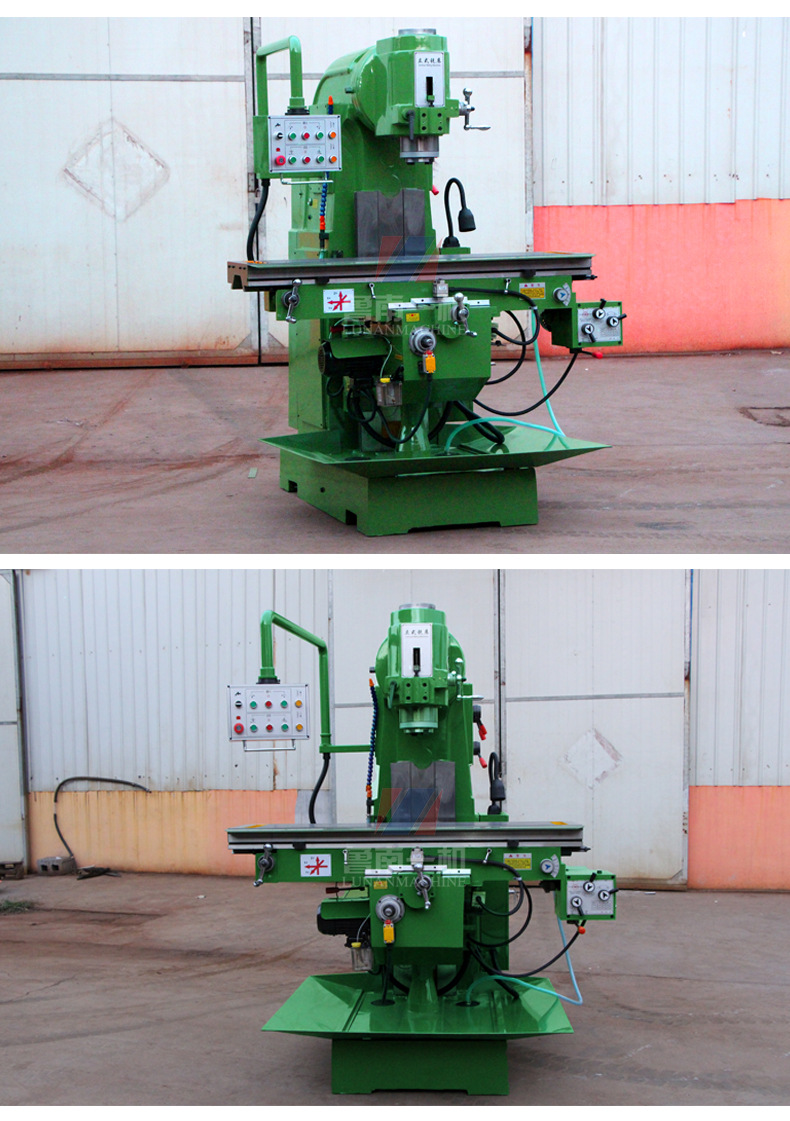 供应鲁南一机多功能x5032k立式铣床 小歪脖立铣 价格实惠