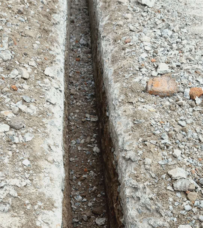 圆盘开沟机 果园种植埋电缆线铺设管道用挖沟设备 链条式开沟机