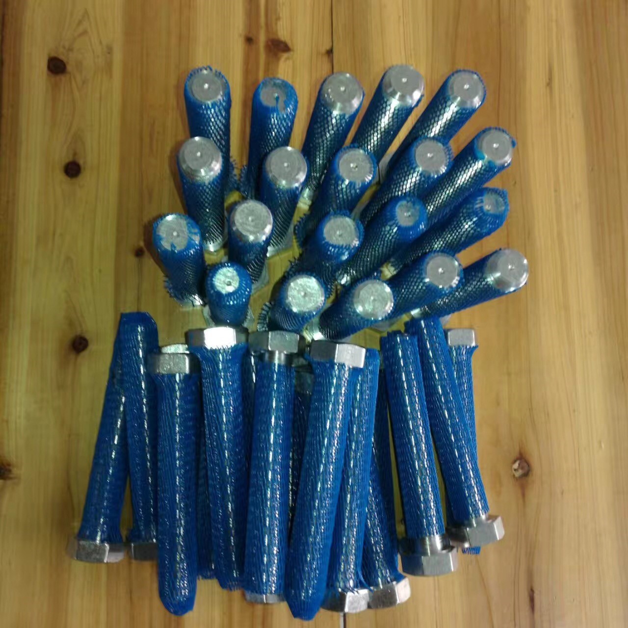 塑料保护网套尼龙螺纹螺杆网套光轴保护网套五金工件零件包装网袋