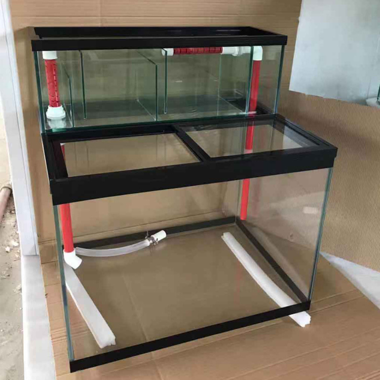 超白鱼缸外置上滤缸 顶滤缸金晶玻璃鱼缸水草缸超白龟 海水套