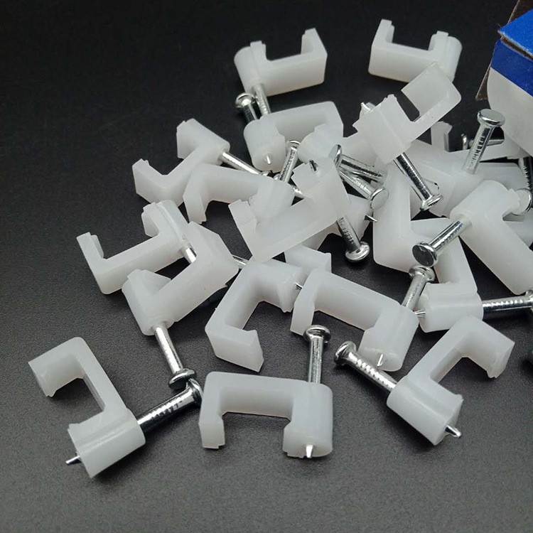 盒装钉卡 扁8扁10圆形钉卡 扁形钉卡 线卡 丁卡 走线固定件 钉卡