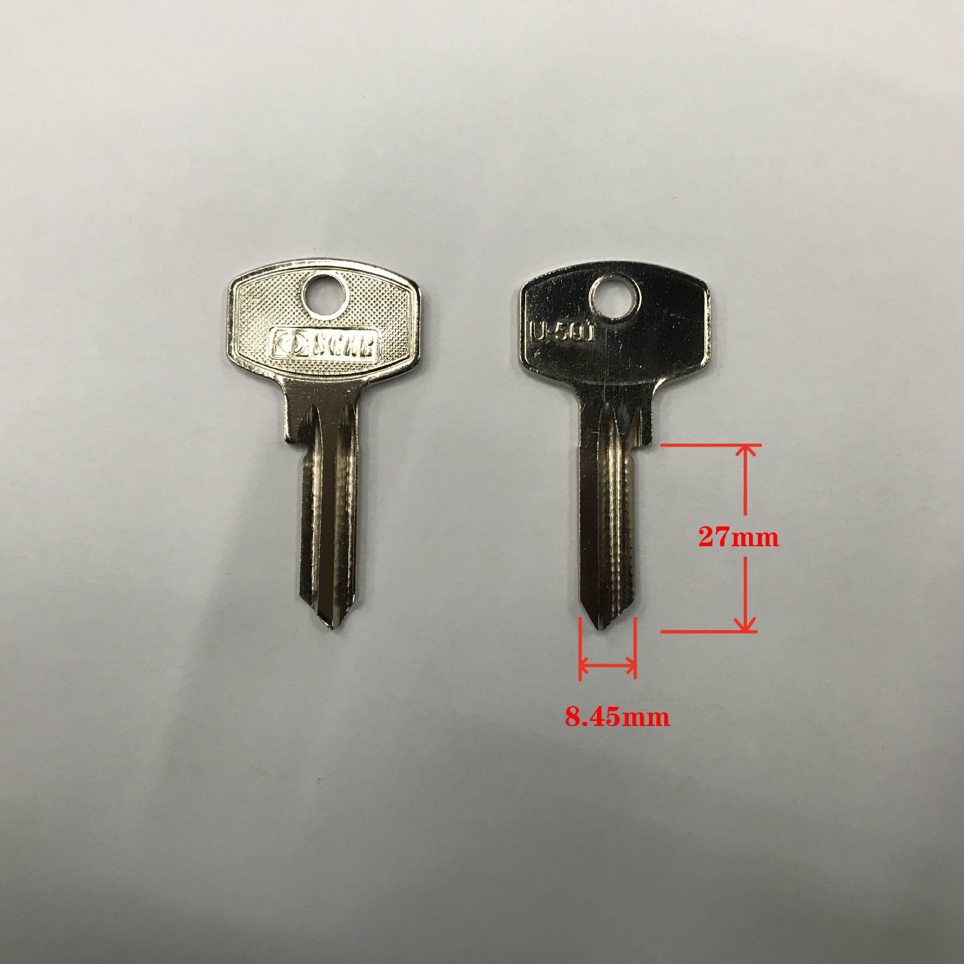 生产批发各式各样的门钥匙,汽车钥匙,防盗门钥匙,十字钥匙.