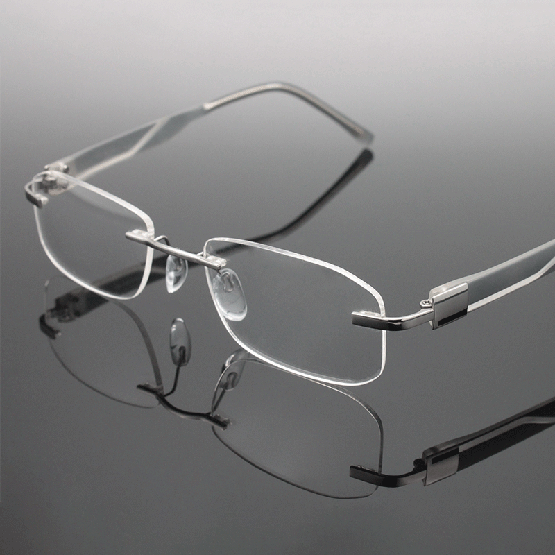 厂家直销近视眼镜有男女 轻情侣款眼镜框全框舒适配灰色低调