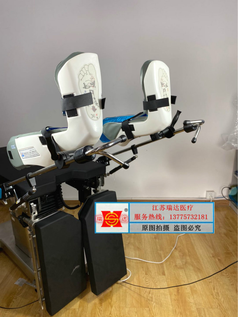 手术室截石位托腿架万向助力腿架气弹簧气动马镫型截石位万向腿架