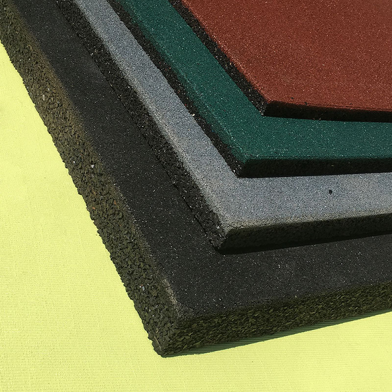 室外橡胶地垫幼儿园户外儿童游乐场塑胶地胶学校健身小区地板垫