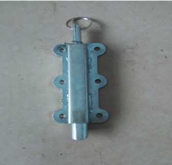 弹簧自动明插销 弹簧插销 厂家直销鑫宇门业工业门配件 镀锌插销