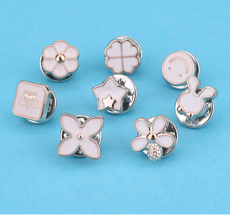 暗扣免缝免钉衬衫胸针钉扣女衬衣衣服衣领扣子纽扣百搭防走光扣