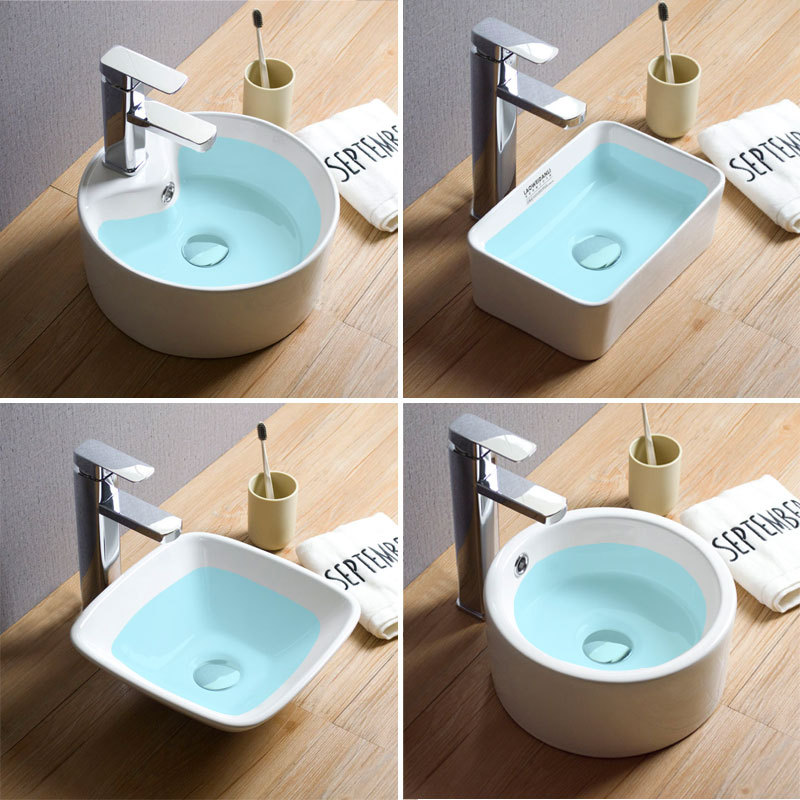 最小尺寸台上盆小户型阳台洗手盆超小号320迷你洗脸池30×20cm25