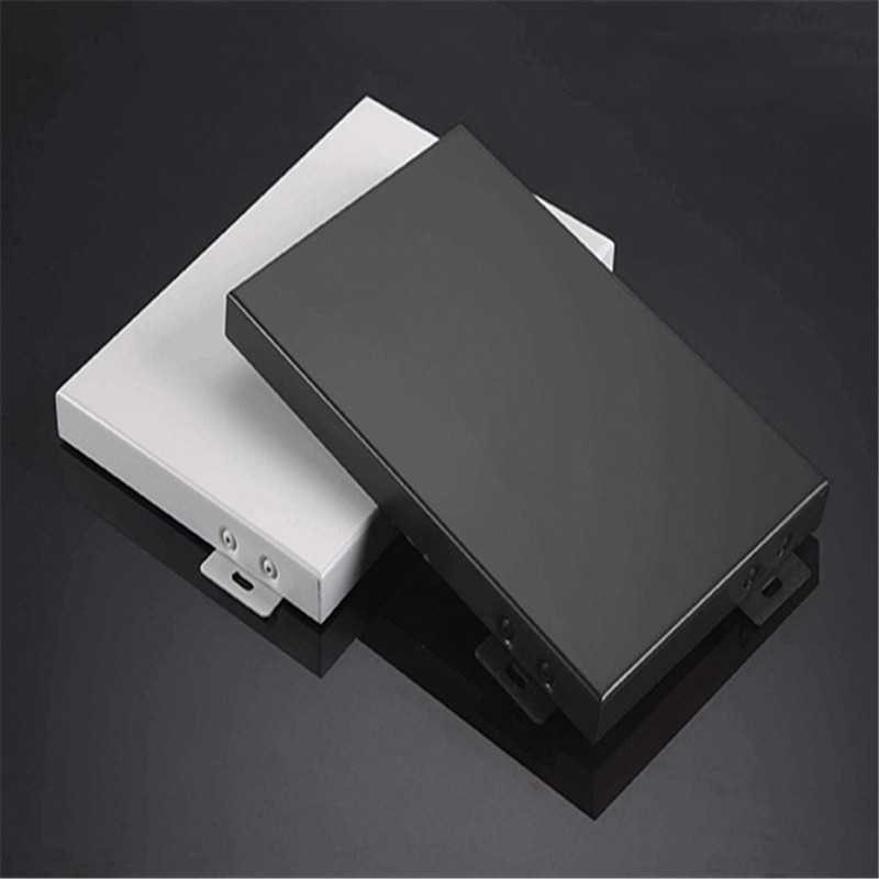 深灰色外墙装饰铝单板 造型雕刻铝板店面门头 艺术穿孔装饰铝板