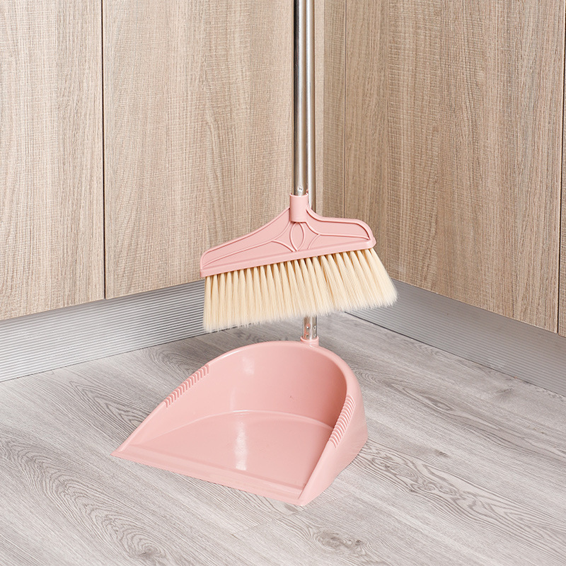 Broom Dustpan Toothed Wool Plastic Office Cleaning Set Household Broom Various Styles Combination Set 0678