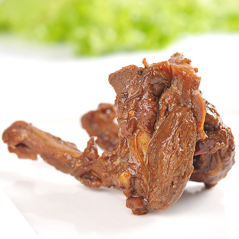 香辣鸭锁骨特产鸭架150-500g批发休闲零食小吃麻辣甜辣卤味鸭肉