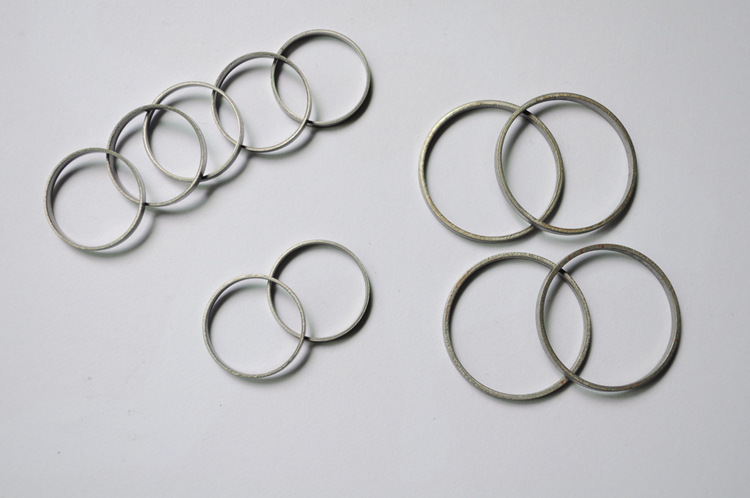 冲压件连续冲压金属卡环 光亮介子环 无缝铁圈 垫环 换向器固定环
