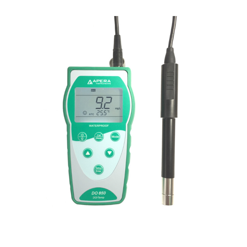 do850便携式光学溶解氧仪3米探头采用荧光技术