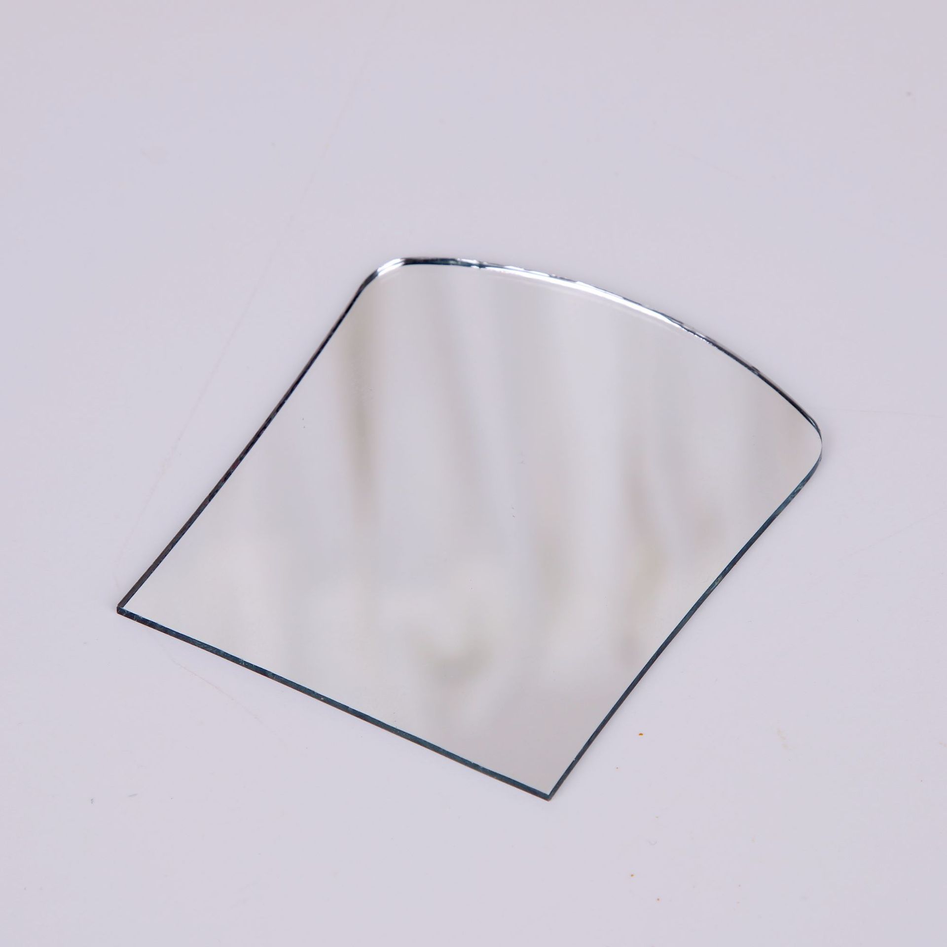 扇形玻璃镜片圆形方形玻璃镜片加工切割镜片磨边加工定制批发