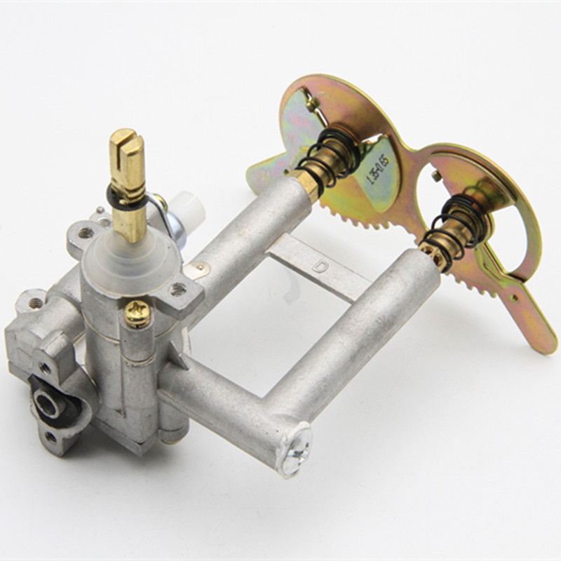 灶具配件 燃气灶气阀总成 炉头 煤气灶马鞍式阀体开关 带安全阀