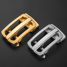 男士自动扣304不锈钢皮带头3.6cm腰带头纯钢防过敏皮带扣潮男皮带
