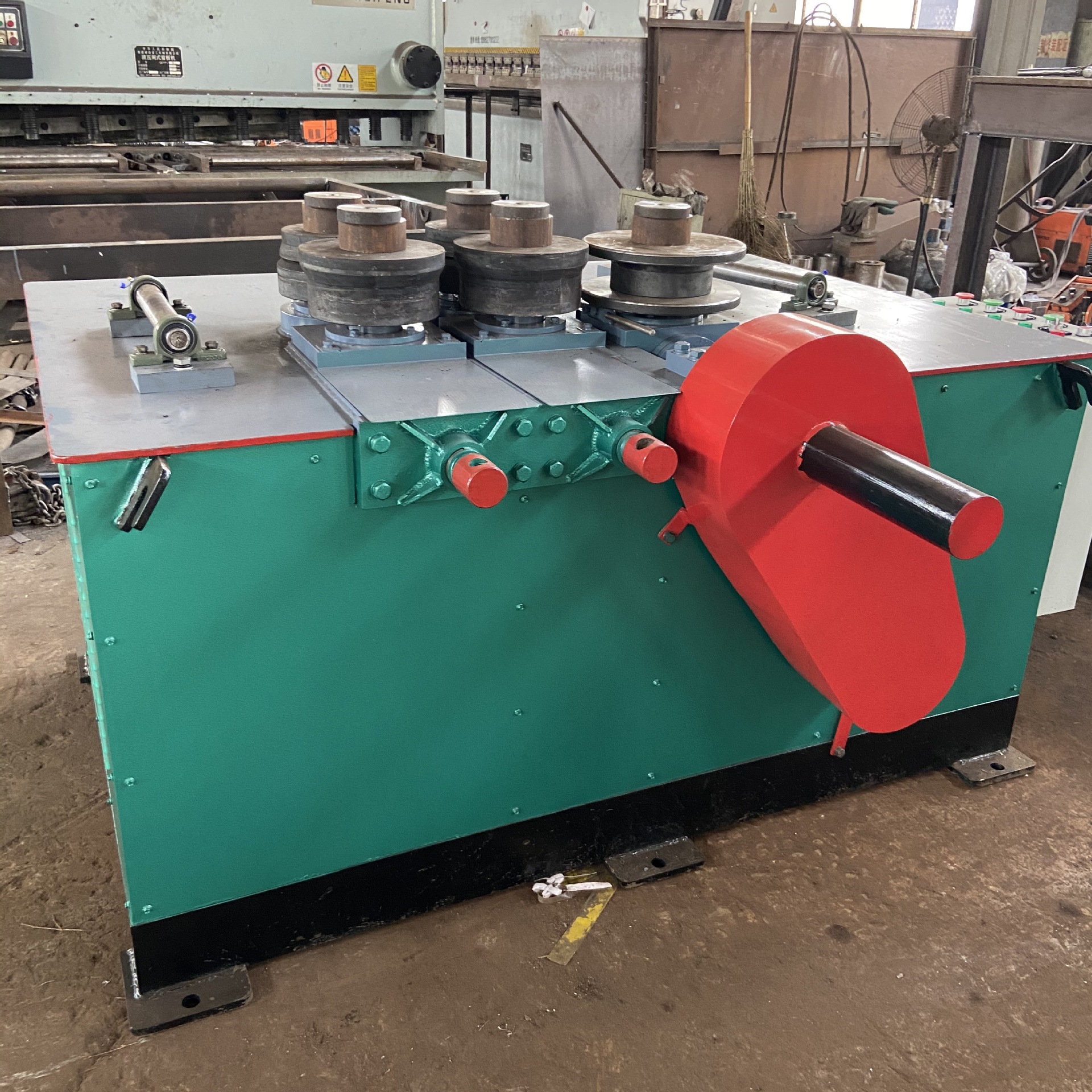 电缆盘型钢弯卷机 不绣钢成型弯卷机 t型钢弯圆机 多功能冷弯成型