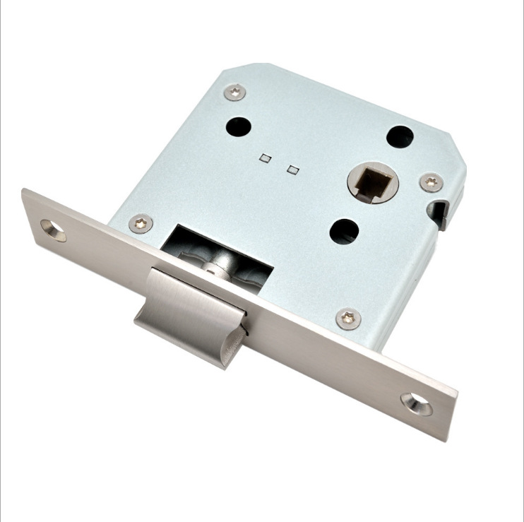 《厂家直销》通道防火锁锁体不锈钢单舌锁体企口门平开门锁体 55l