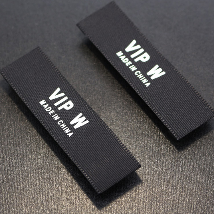 订做布唛水洗标服装布标签棉带材料印刷丝印中英文logo主唛标