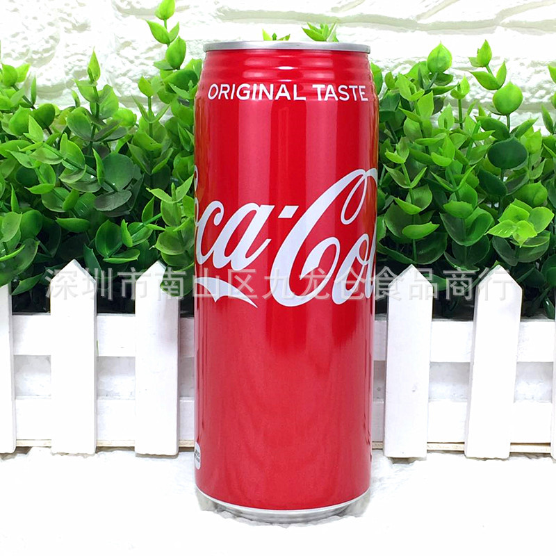 批发日本进口cocacola可口可乐碳酸饮料品 铝罐高罐500ml一箱24罐