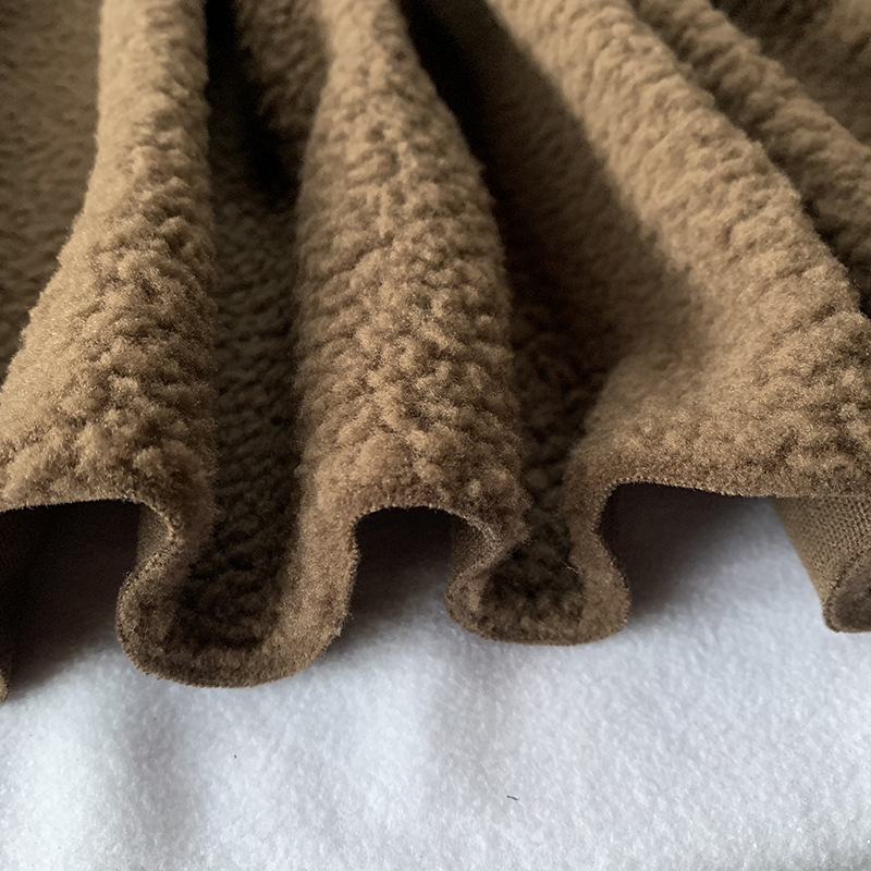 粗细羊羔绒 羊羔毛 仿羊羔绒 仿羊羔毛服装玩具全涤羊羔绒面料