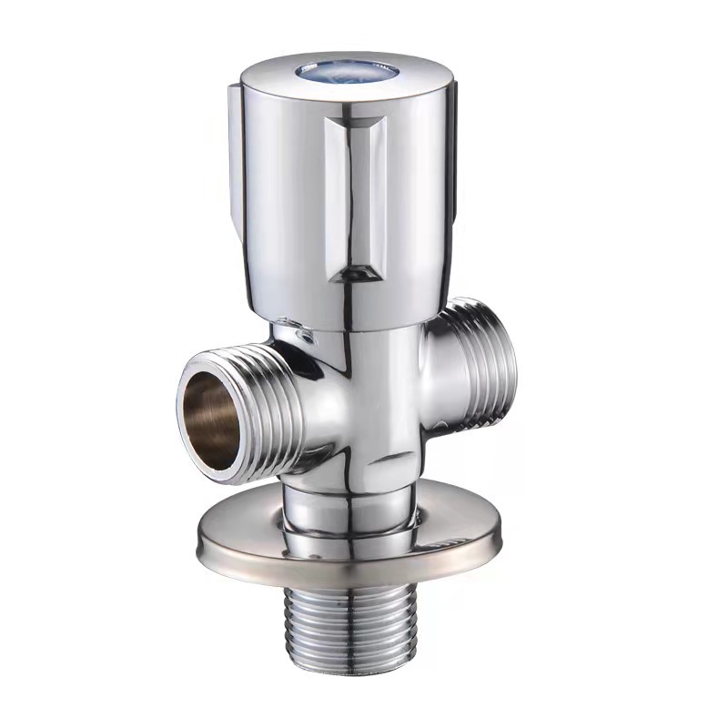 两用 全铜 三角阀 三通角阀 双头出水 马桶角阀 双用角阀