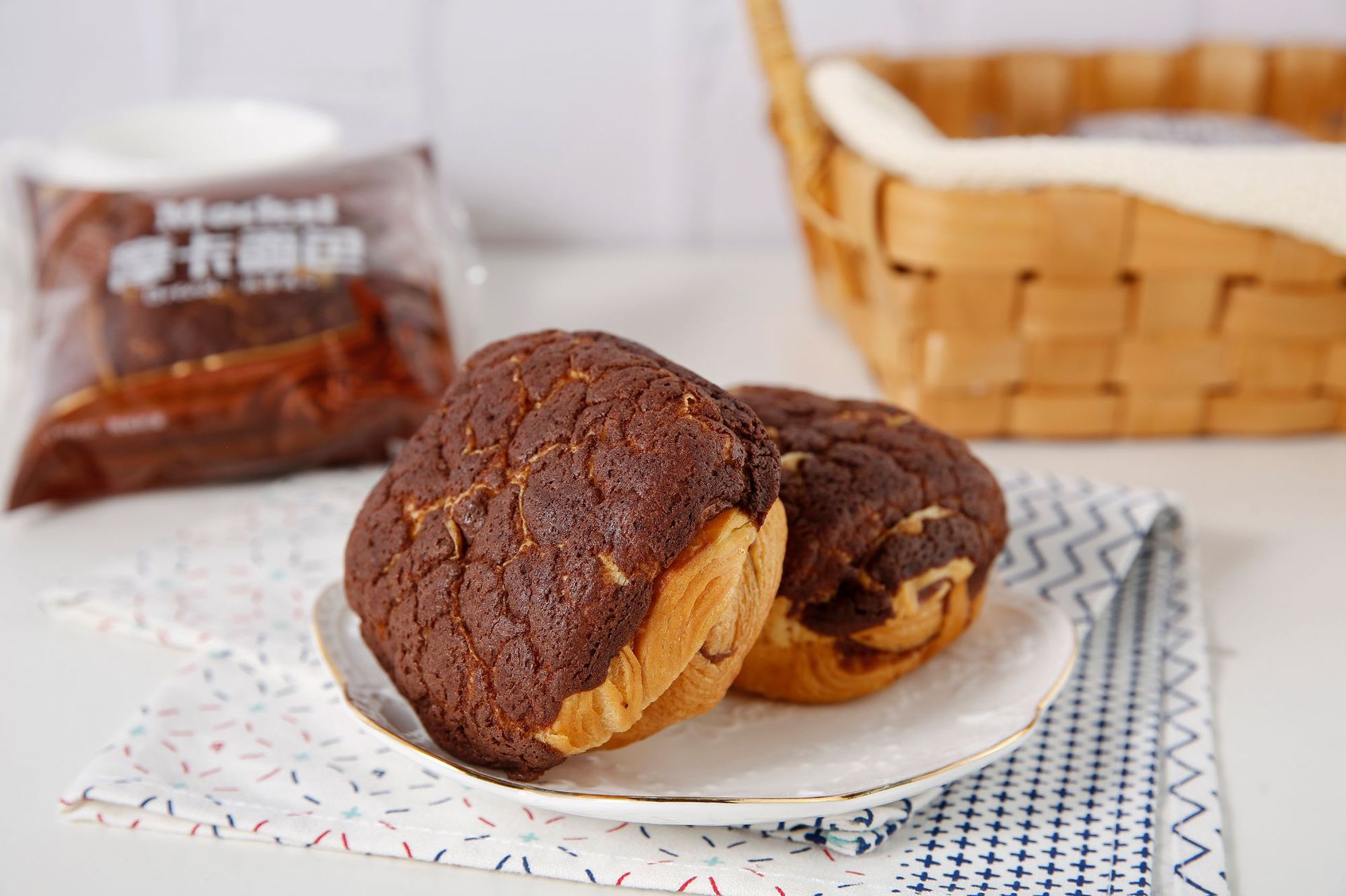 稻香村摩卡面包306g西式糕点夹心面包蛋糕早餐巧克力摩卡面包