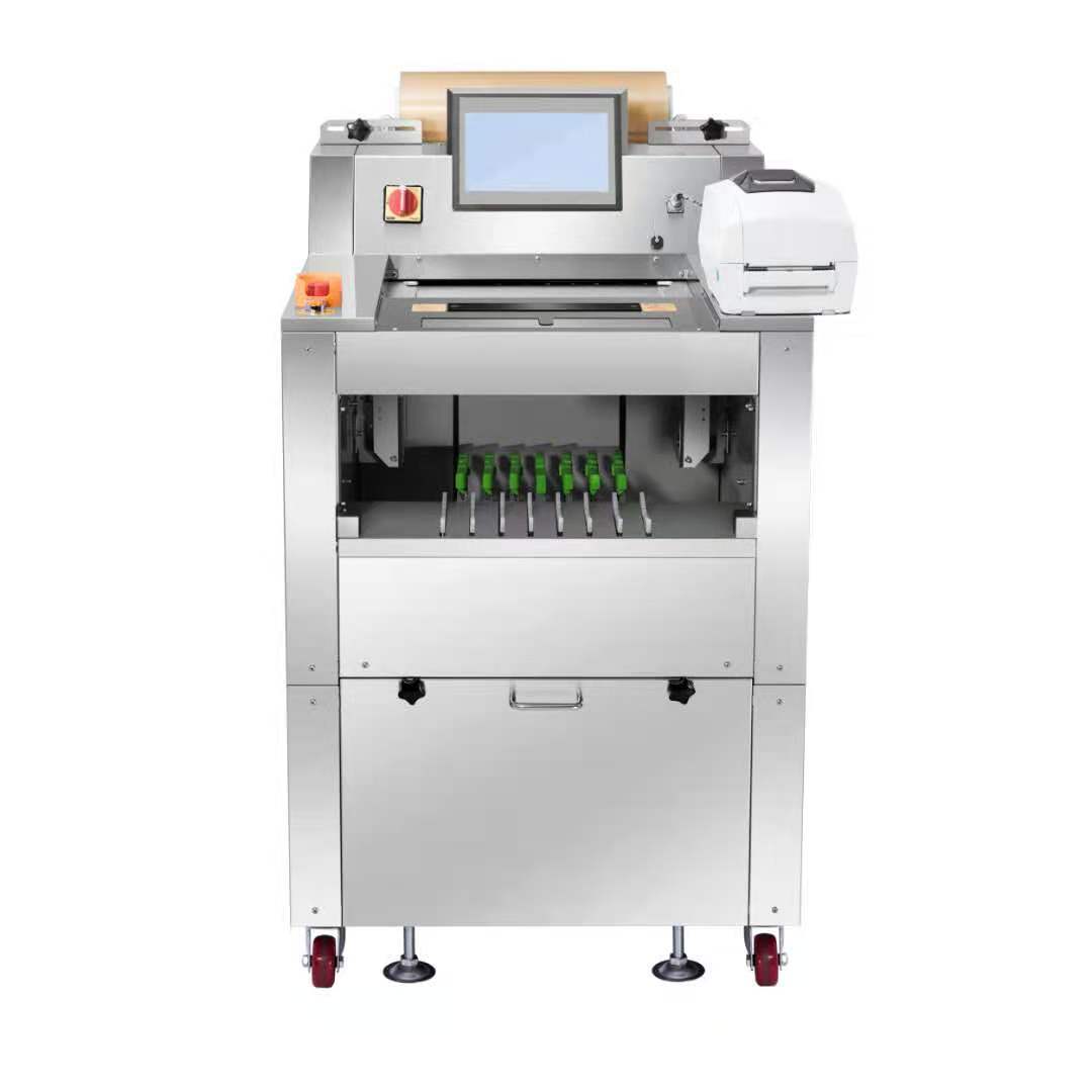 全自动高速保鲜膜包装机超市水果蔬菜生鲜肉熟食自动保鲜膜包装机