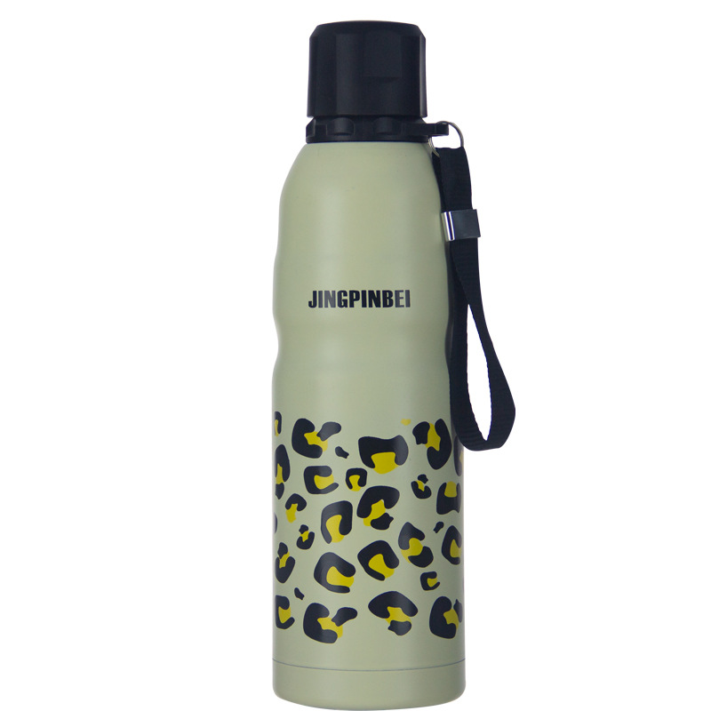 Factory Direct Sales Fashion 304 Stainless Steel Thermos Cup Carry Water Bottle out