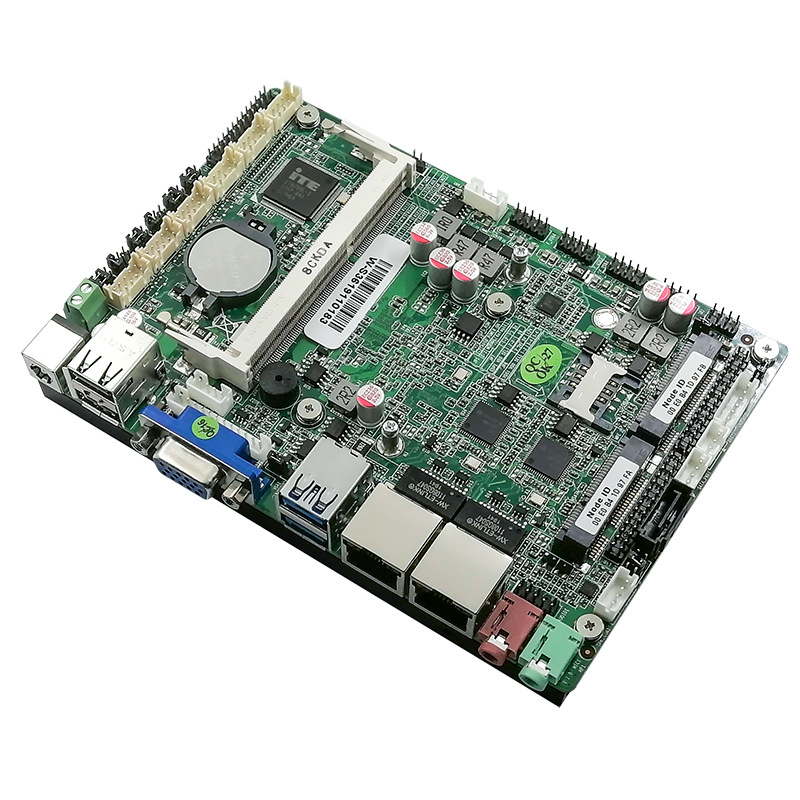 s36工控pos机主板j1900芯片双千兆网口6com收银自助机3.5寸sata