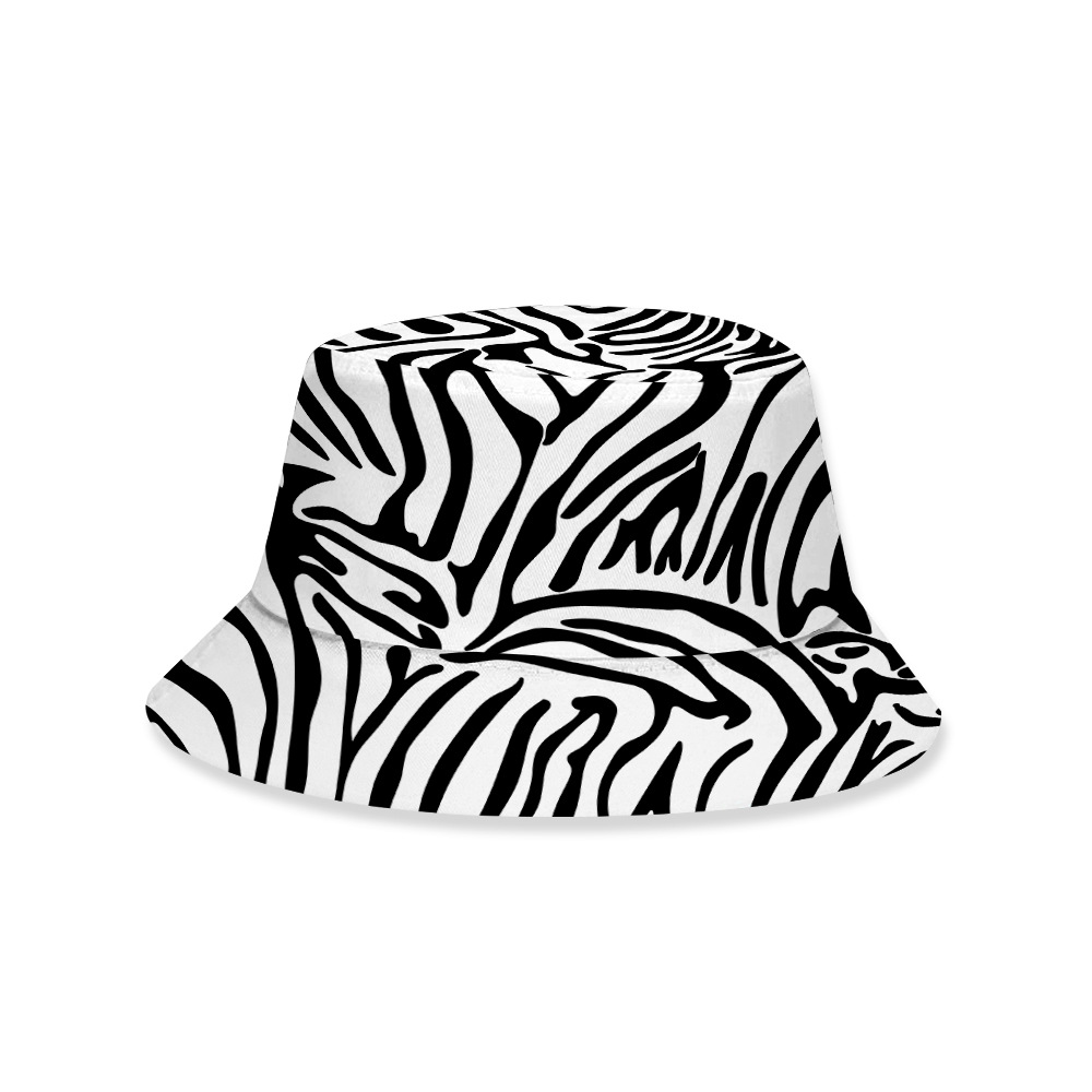 3d帽子女韩版渔夫帽学生情侣盆帽防晒遮阳帽潮定制动物纹理印花